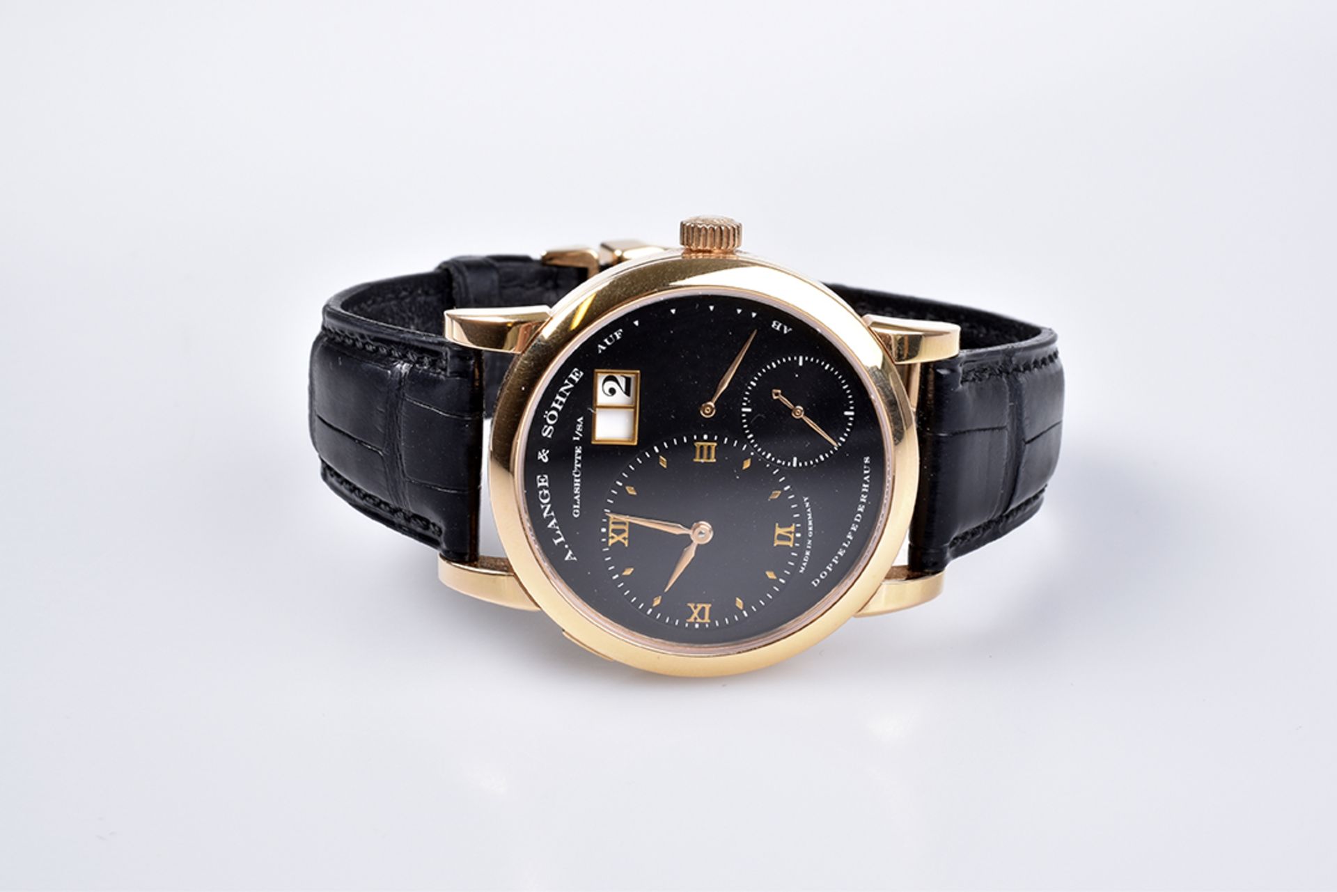 A. LANGE & SÖHNE GRANDE DATE Herrenarmbanduhr - Image 11 of 11