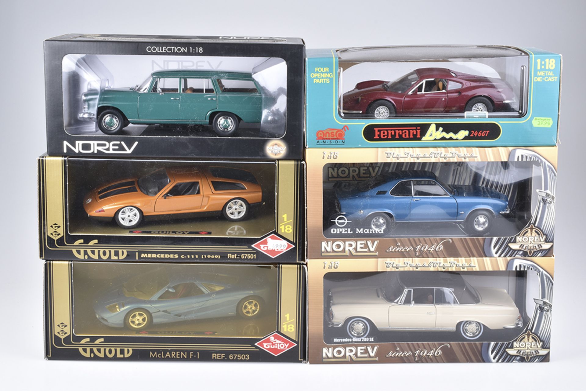 NOREV/ GUILOY/ ANSO 6 Modellautos