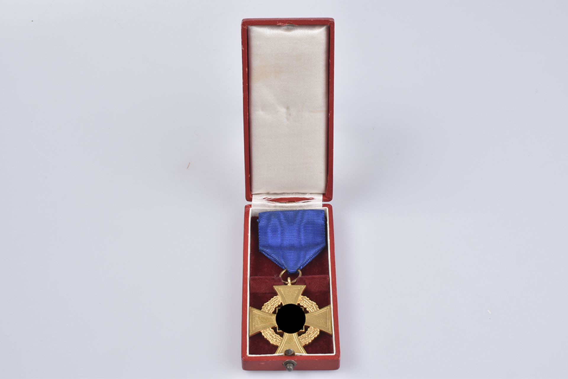 WK II Treuedienst-Ehrenzeichen 1.Stufe für 40 Jahre 1938 im Etui