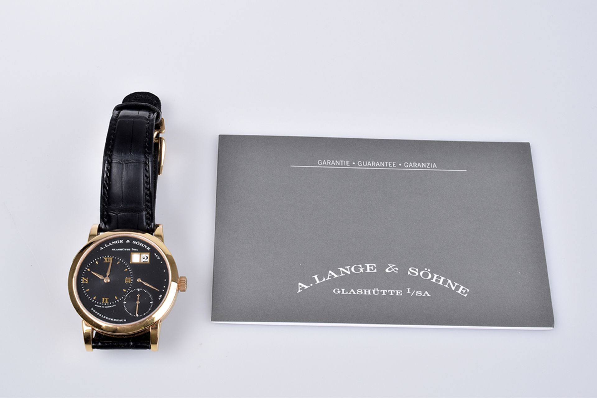 A. LANGE & SÖHNE GRANDE DATE Herrenarmbanduhr - Image 4 of 11