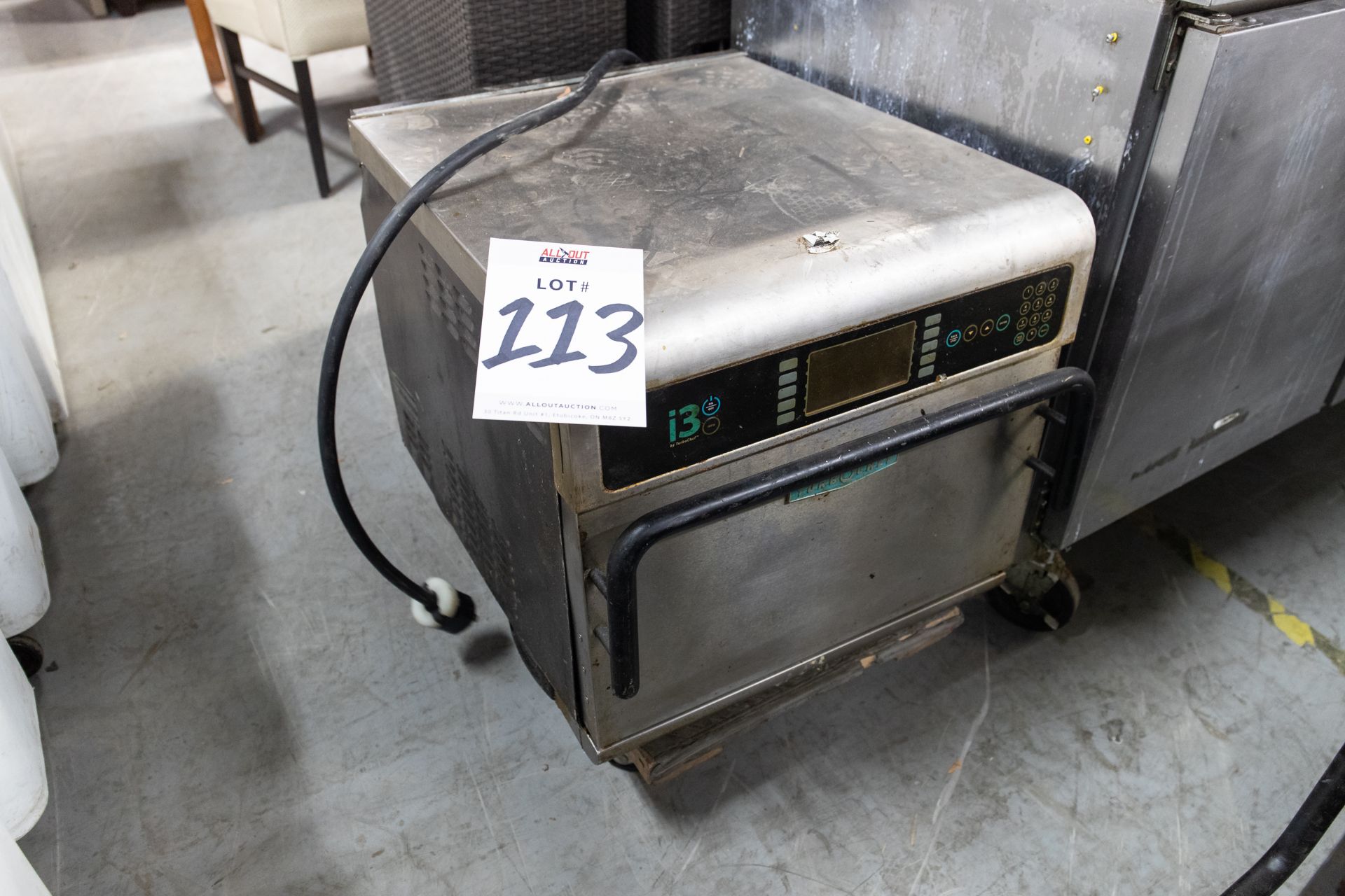 i3 TURBO CHEF (UNKNOWN WORKING CONDITION) H-22" D-32" W-22"