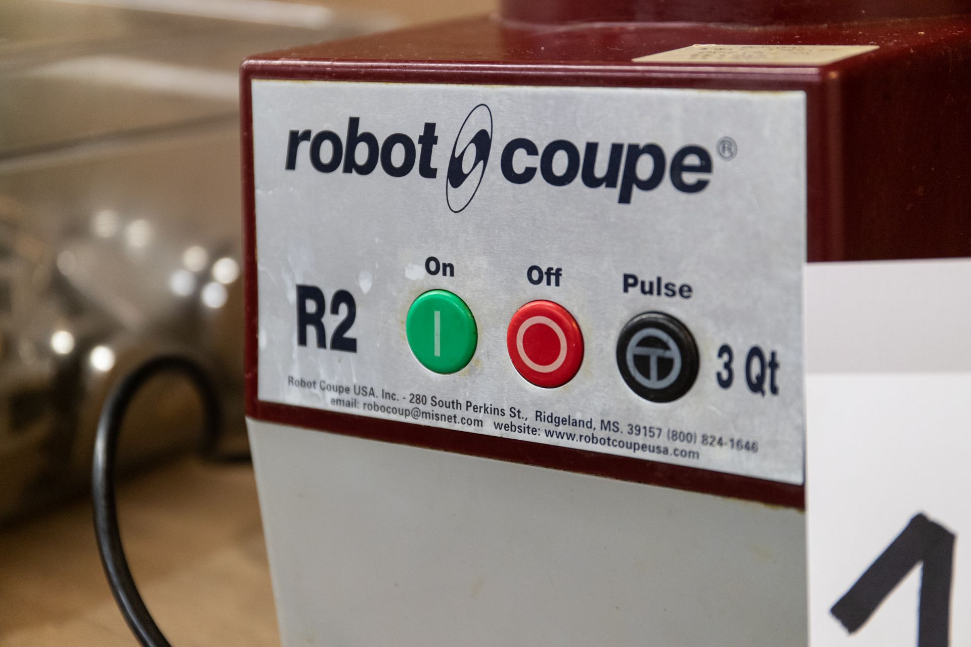 ROBOT COUPE R2(WORKING CONDITION UNKNOWN)WITHOUT ACCESSORIES - Image 2 of 2