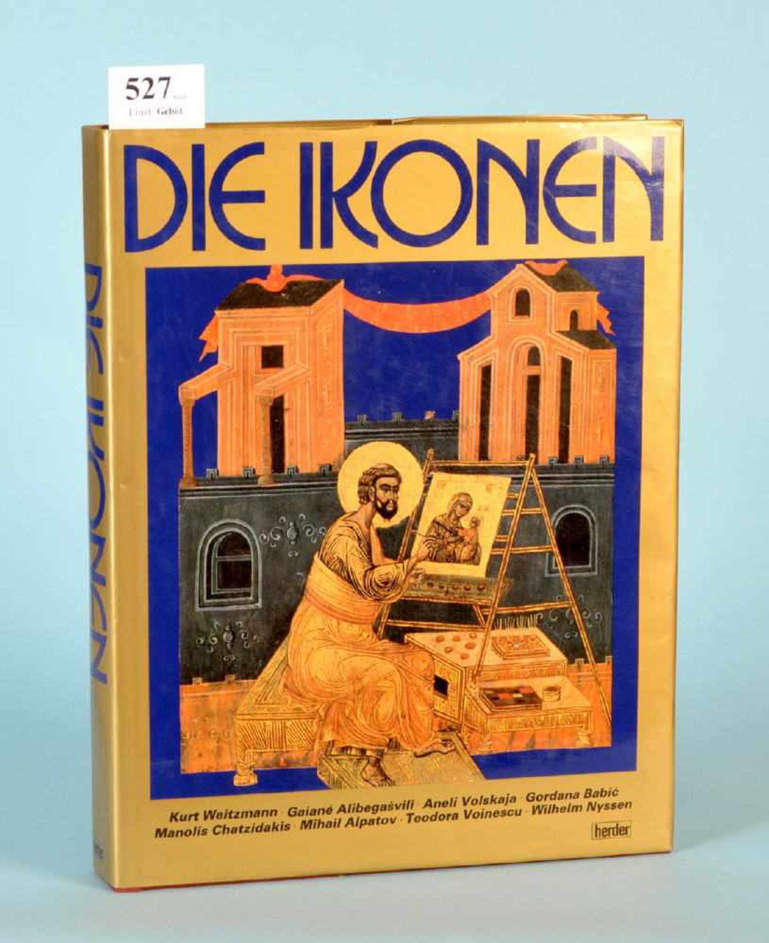 Weitzmann, Kurt u.a. "Die Ikonen"zahlr., meist farb. Abb., 419 S., Herder Vlg., Freiburg, 1982, KtE,