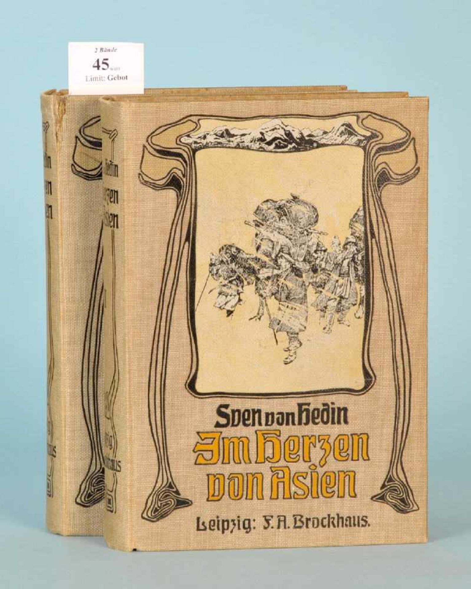 Hedin, Sven von "Im Herzen von Asien - Zehntausend...""...Kilometer auf unbekannten Pfaden", 2