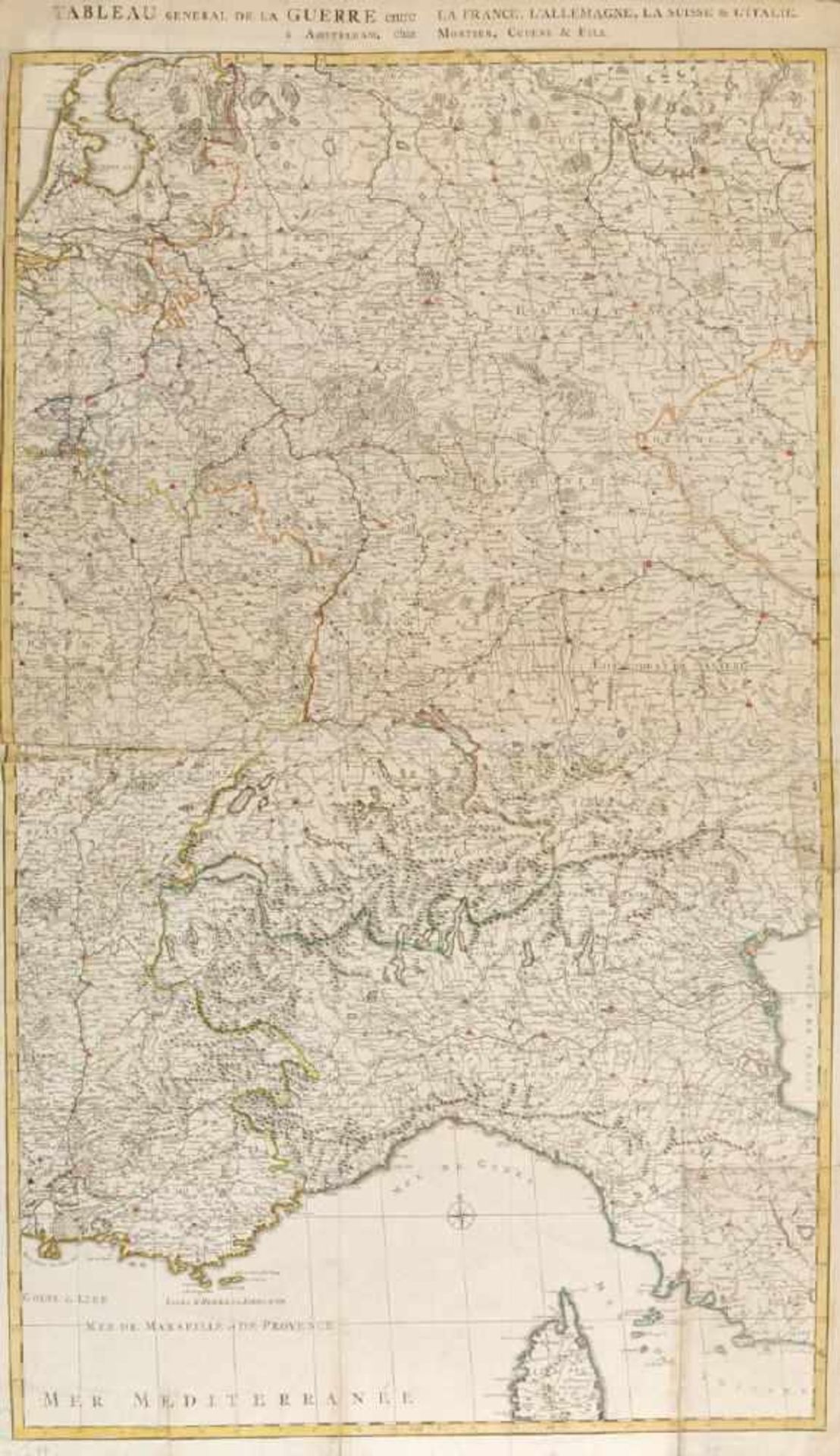 Landkarte "Mitteleuropa"