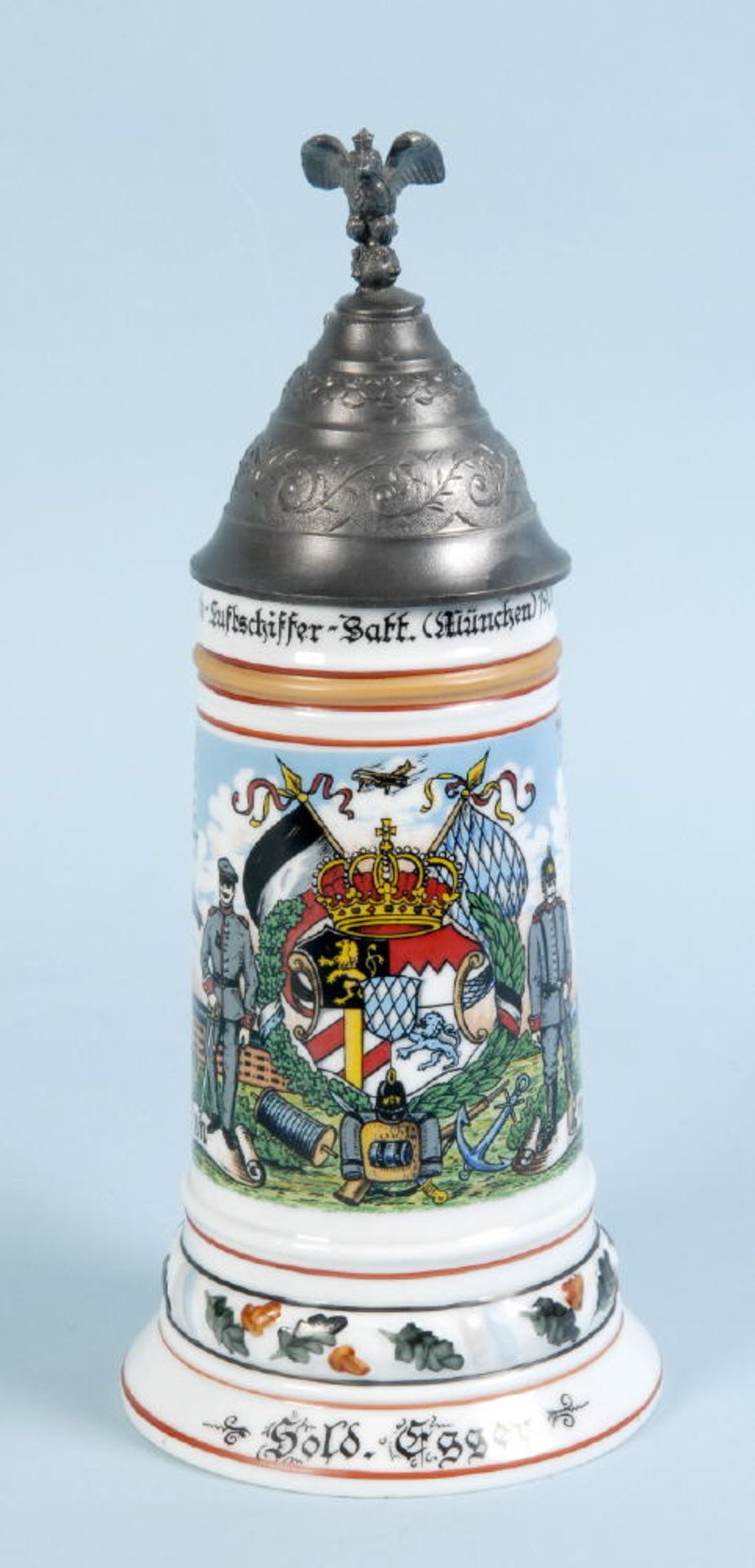 Reservistenkrug "Garde-Luftschiffer-Batt. (München) 1906-09"<