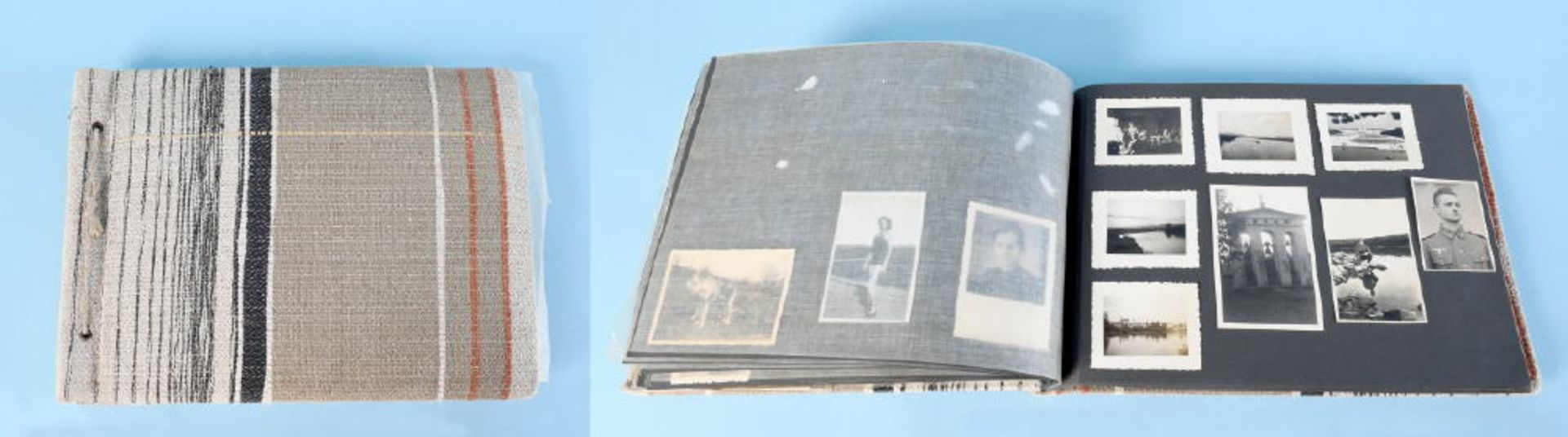 Fotografien, ca. 220 Stückmeist Bilder von Auslandseinsätzen, 3. Reich, im AlbumFotografien, ca. 220