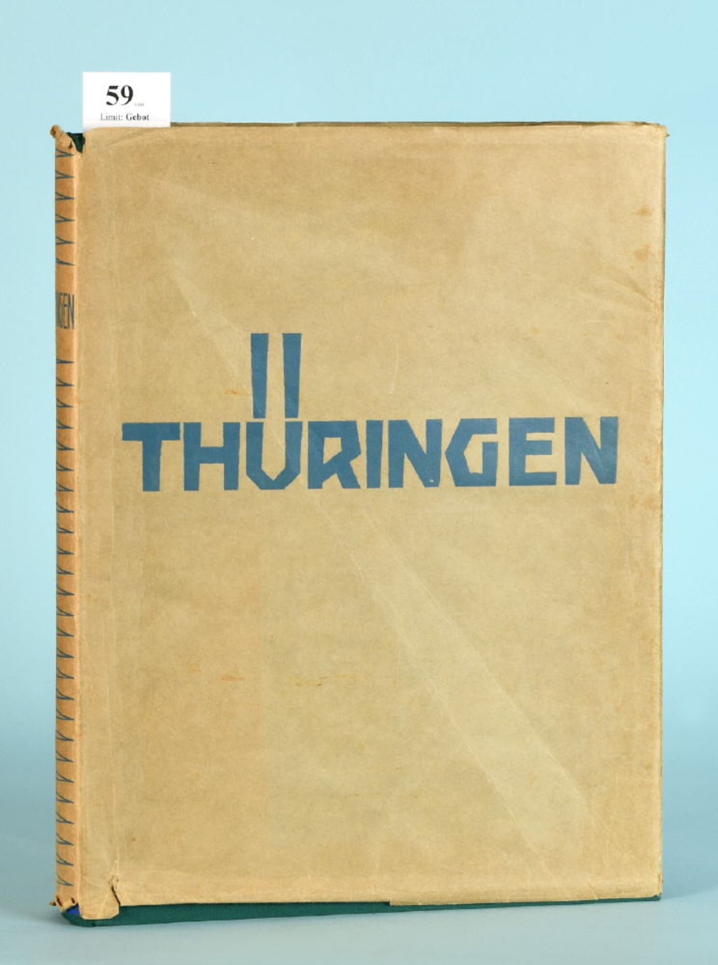 Koch, Fritz "Thüringen in Farbenphotographie"92 Texts. mit 49 Farbabb. u. 40 Farbtafeln, Vlg. C.