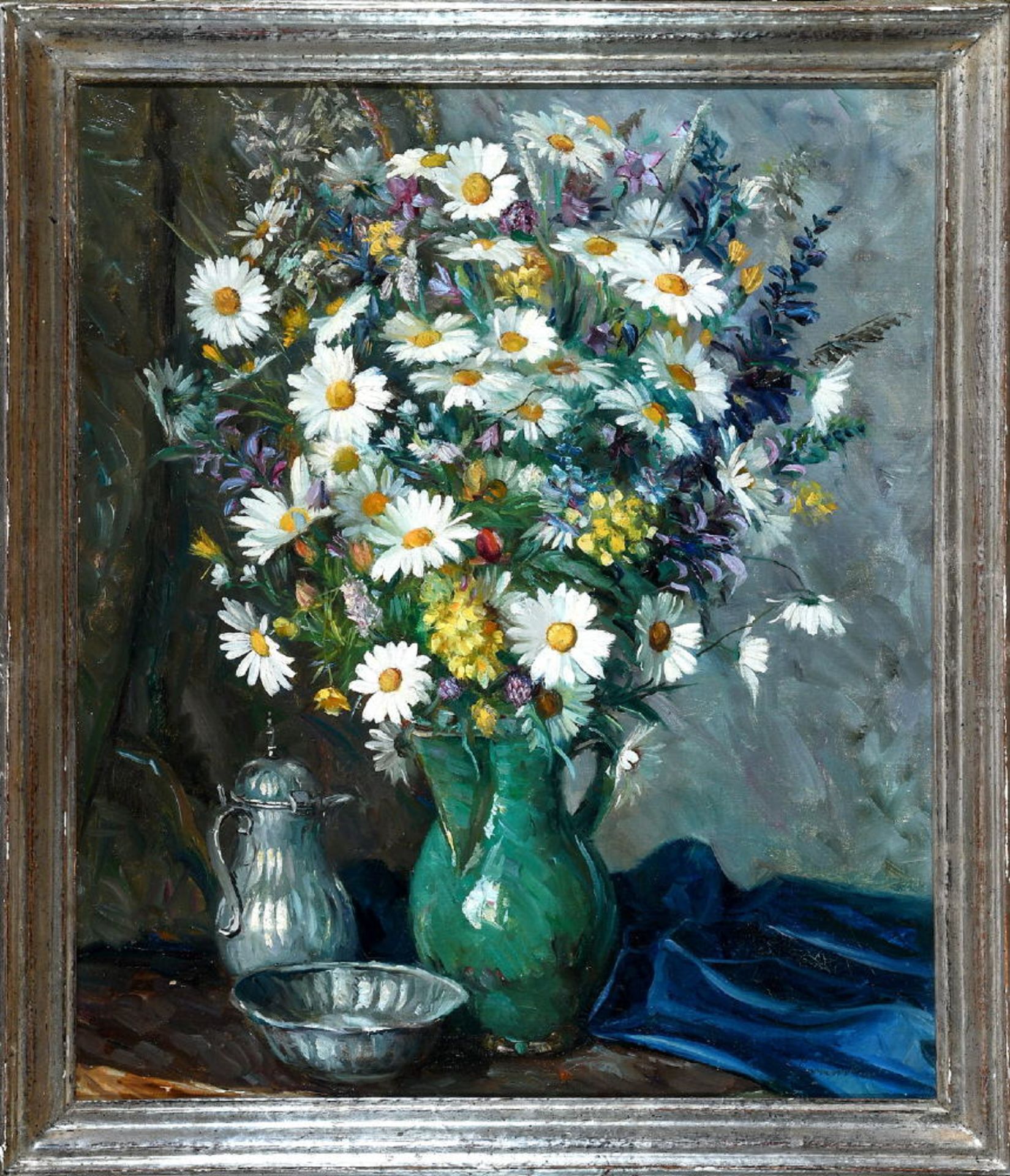 Brandt, Willem Johan, 1889 Haarlem - 1953 AmsterdamÖl/Lwd, 60 x 51 cm, " Wiesenblumen in einem