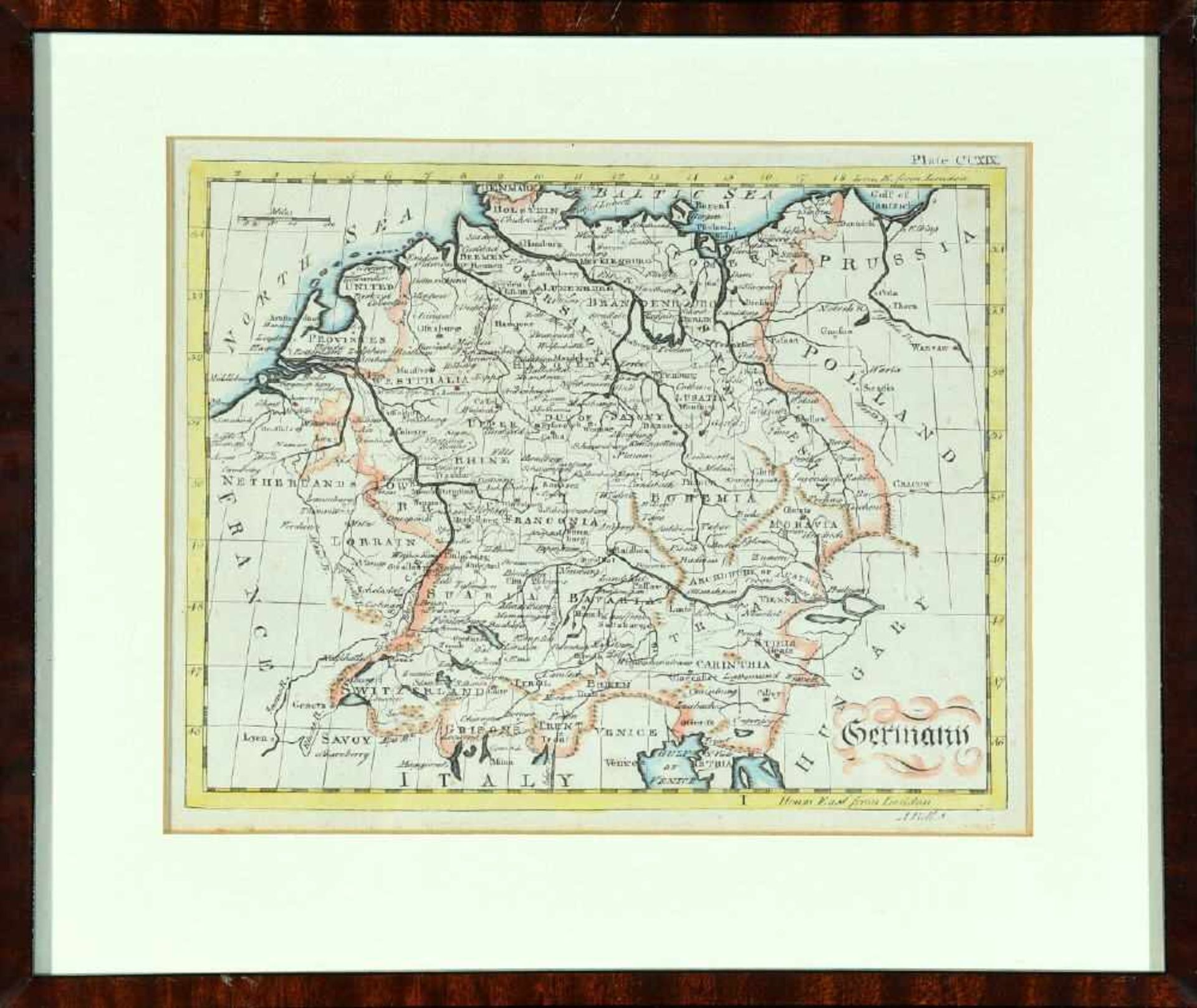 Landkarte "Germany"