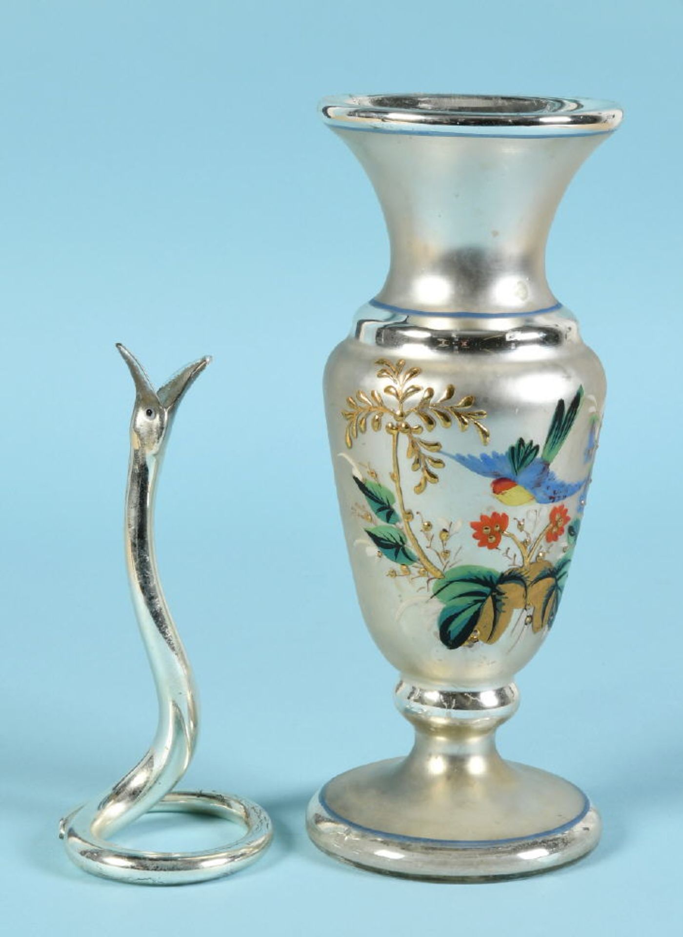 Bauernsilber - Vasen, 2 Stück