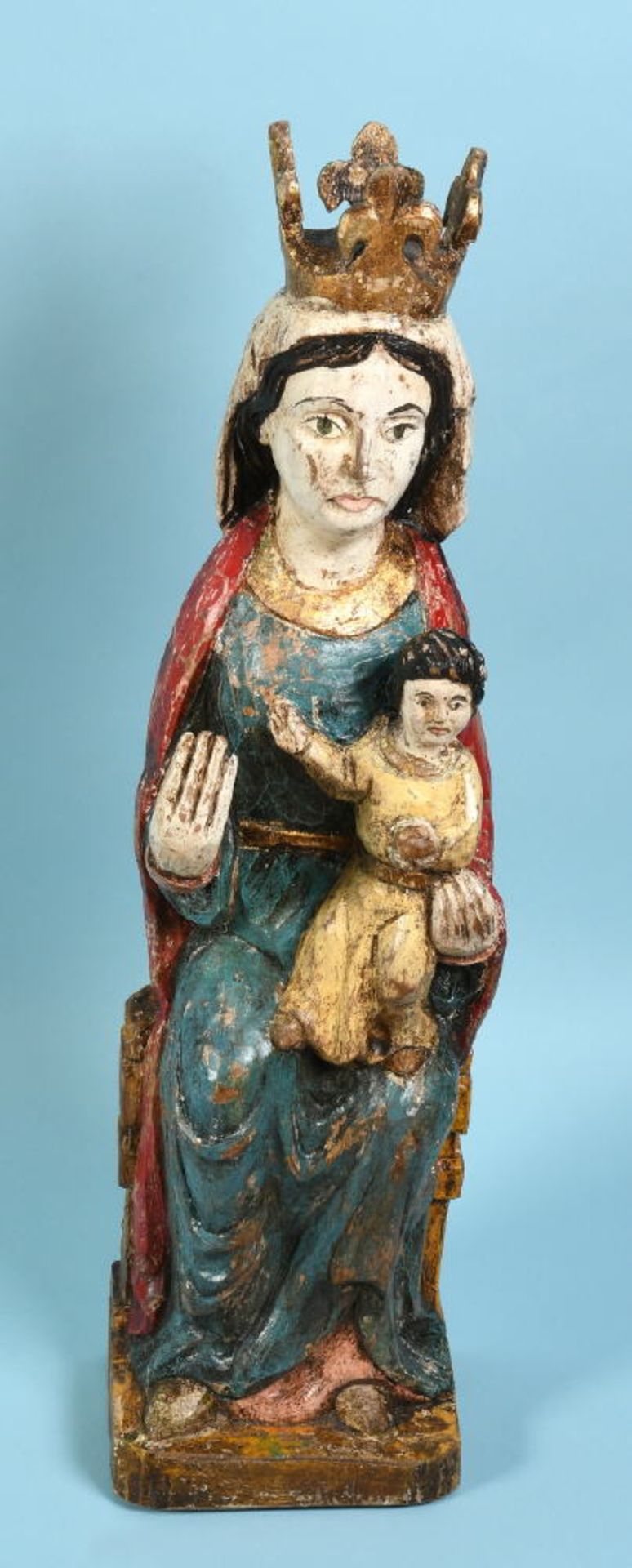 Thronende Madonna