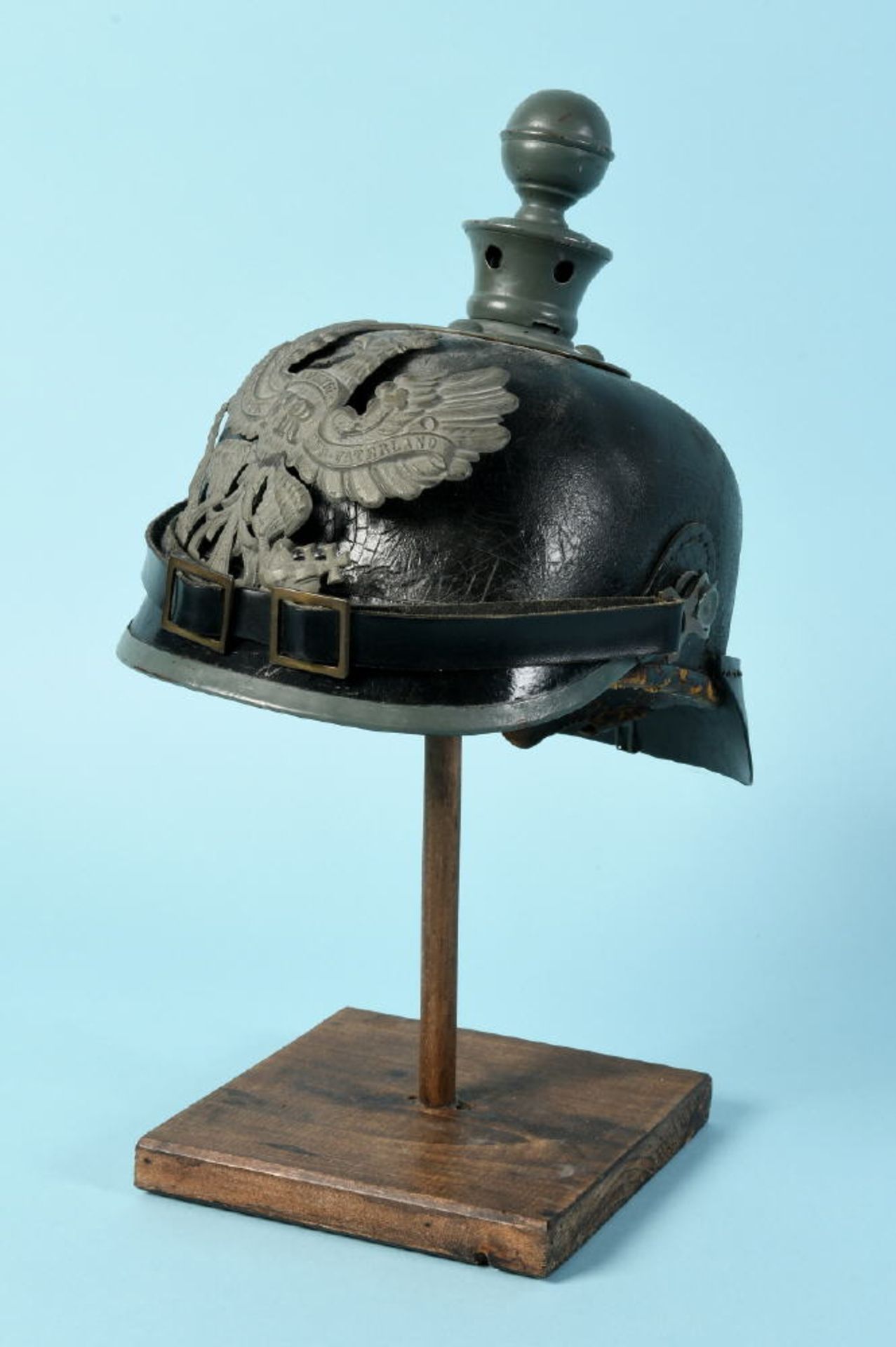 Preussische Mannschafts-Pickelhaube der Artillerie