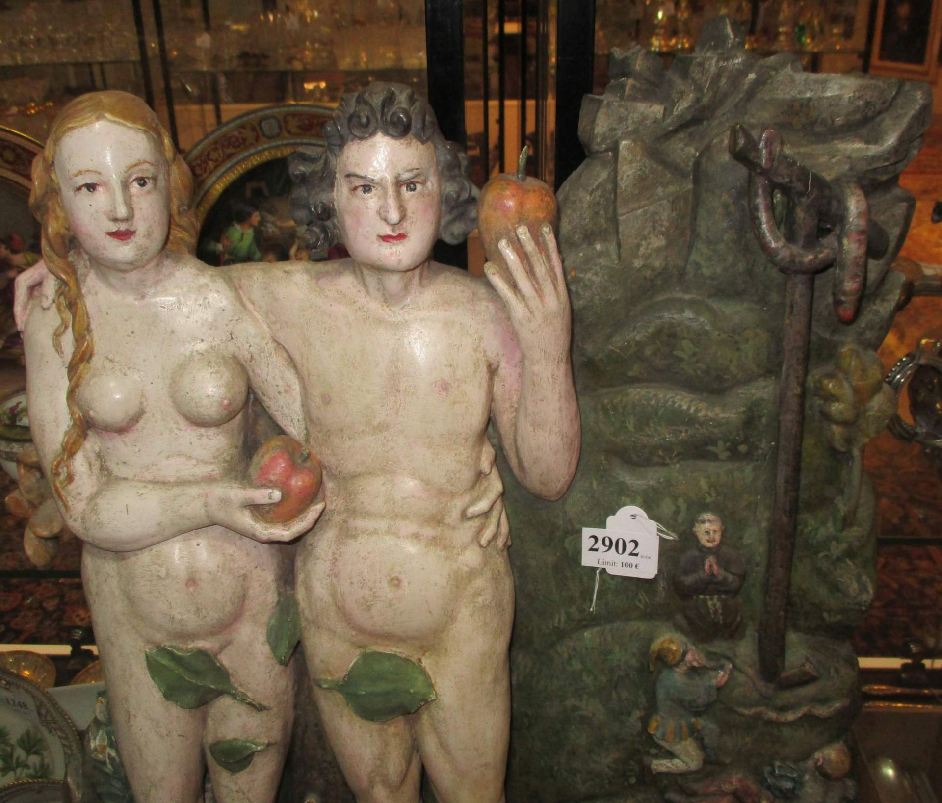 Wandrelief - Adam und Eva - Bild 2 aus 5