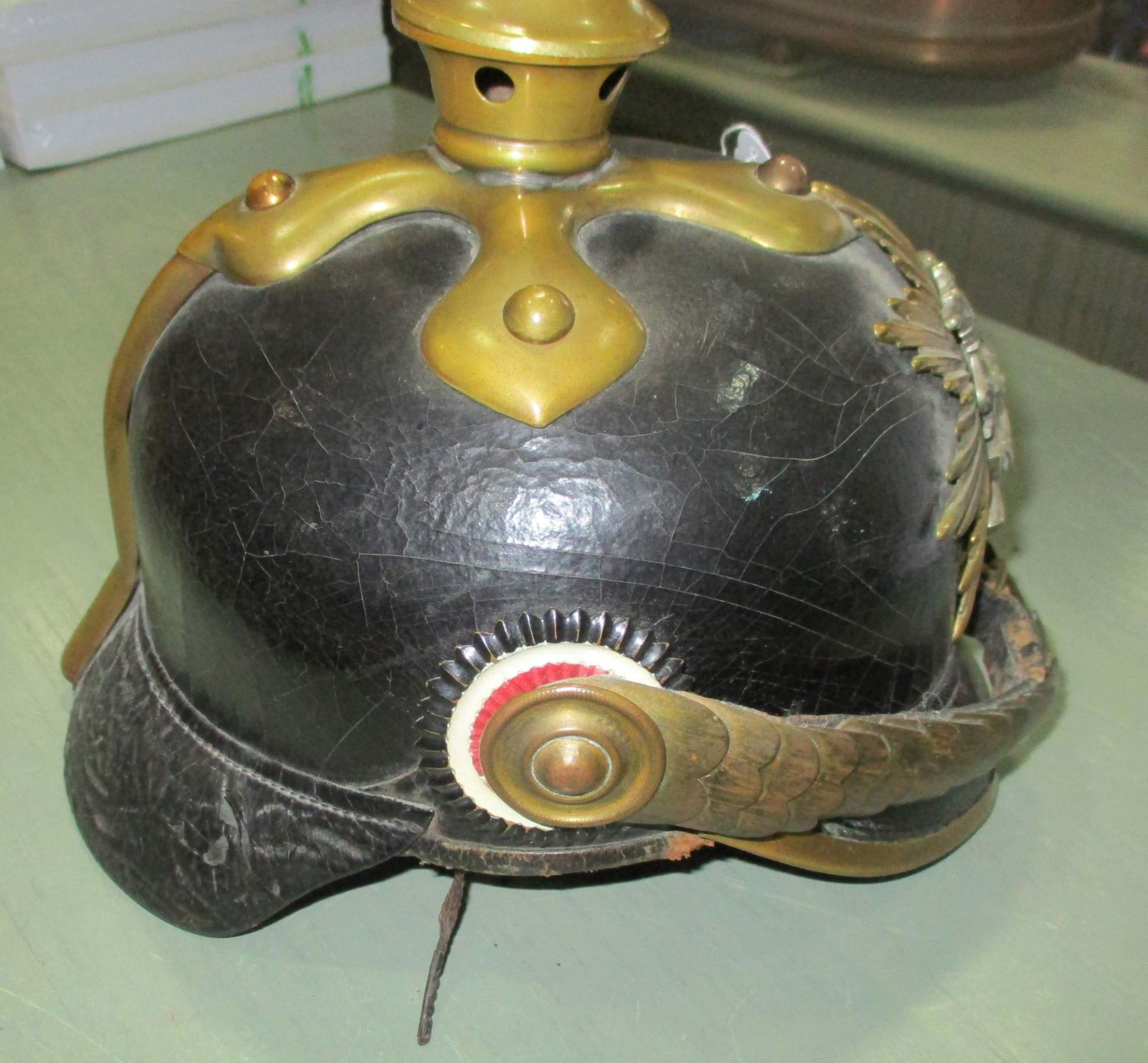 Mannschafts-Pickelhaube - Bild 2 aus 6