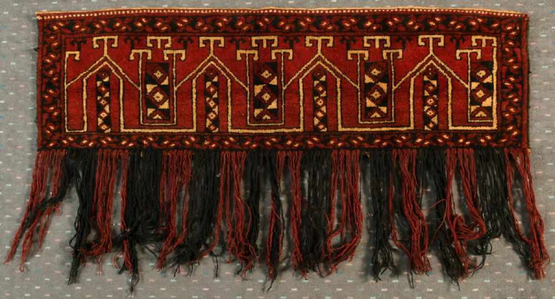 Jolar-Zeltbehang, Turkmenien, 38 x 128 cm