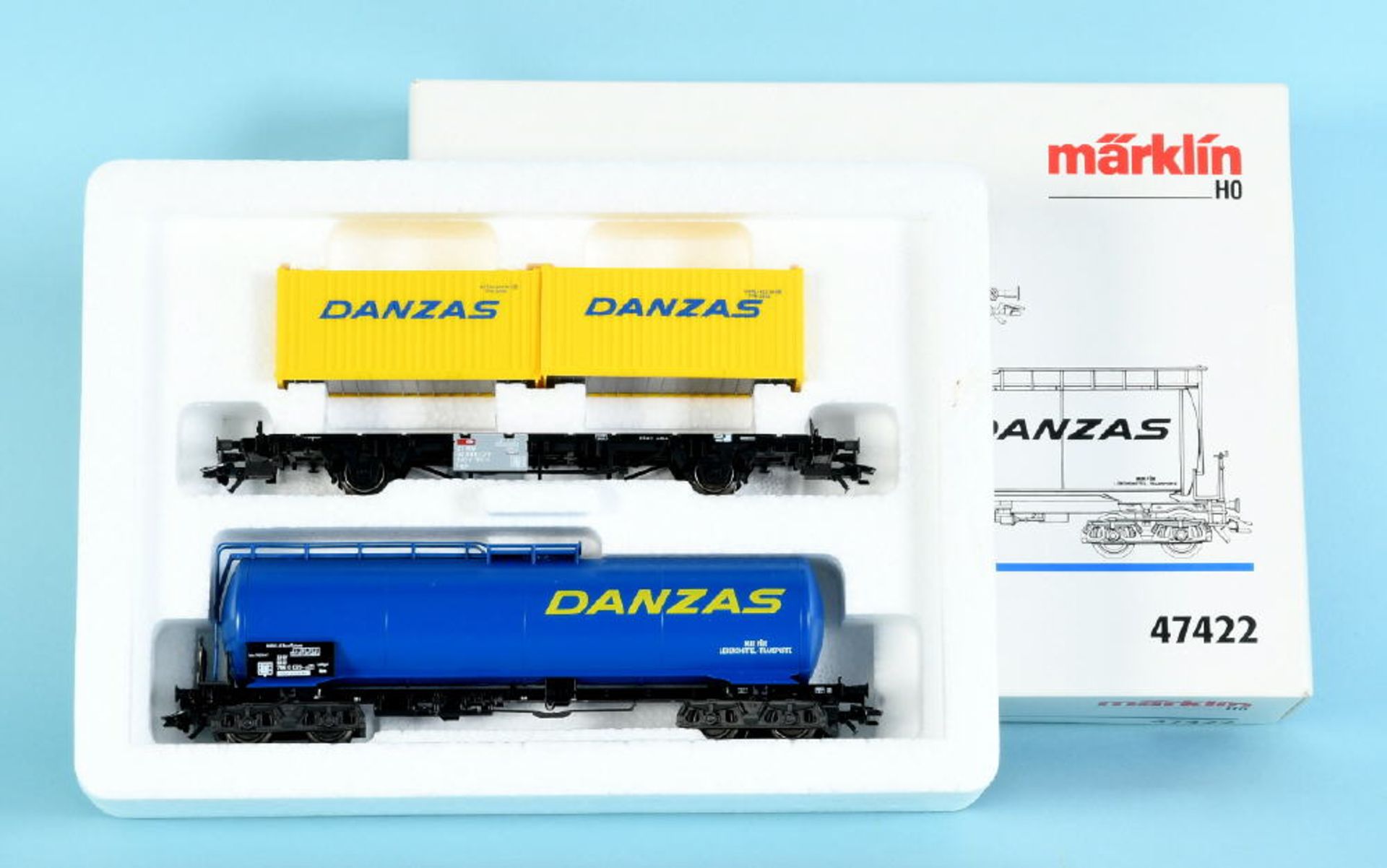 Märklin - Wagenset "Danzas", Nr. 47422