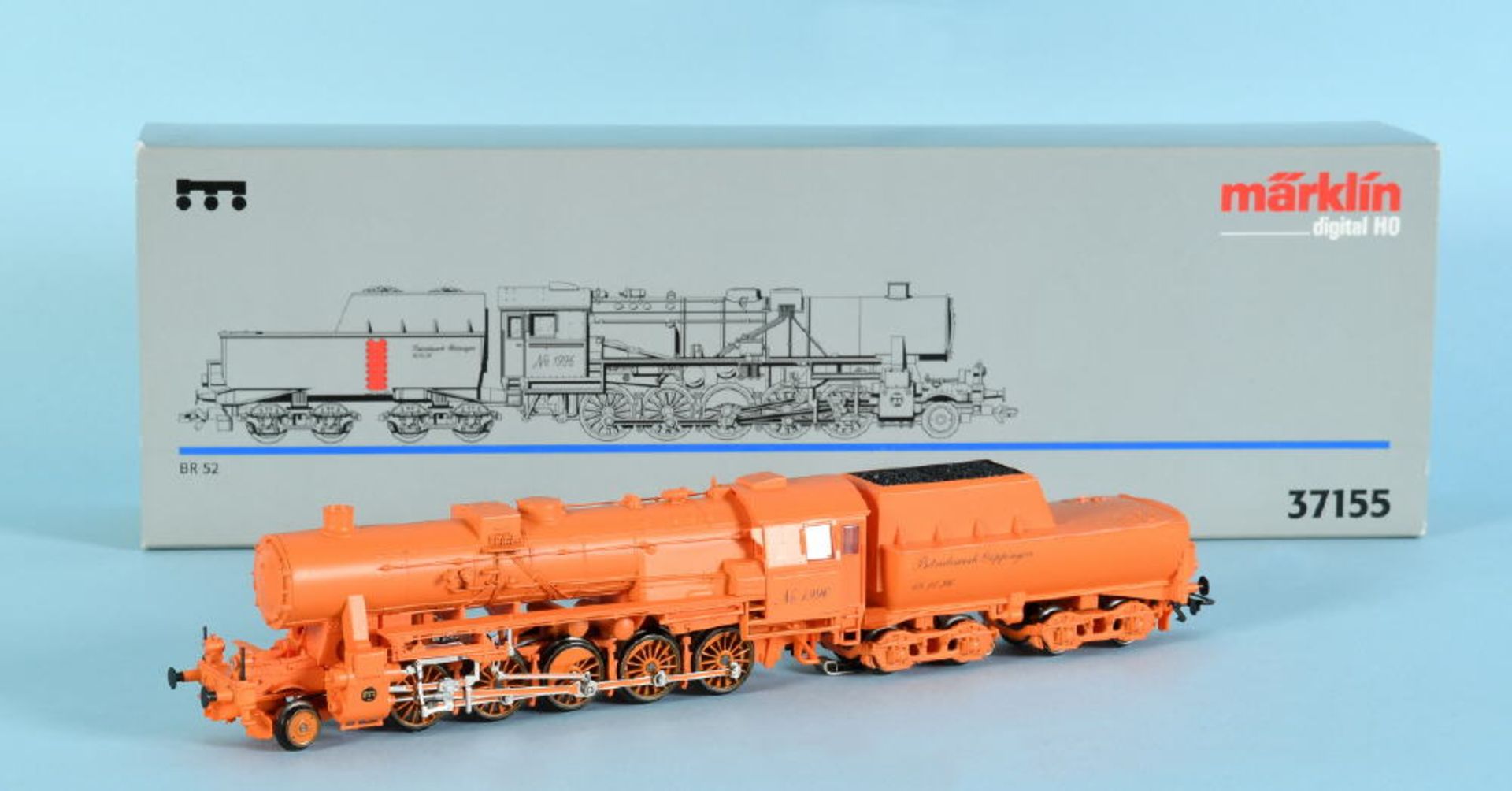 Märklin - Dampflok mit Tender "1996", Nr. 37155