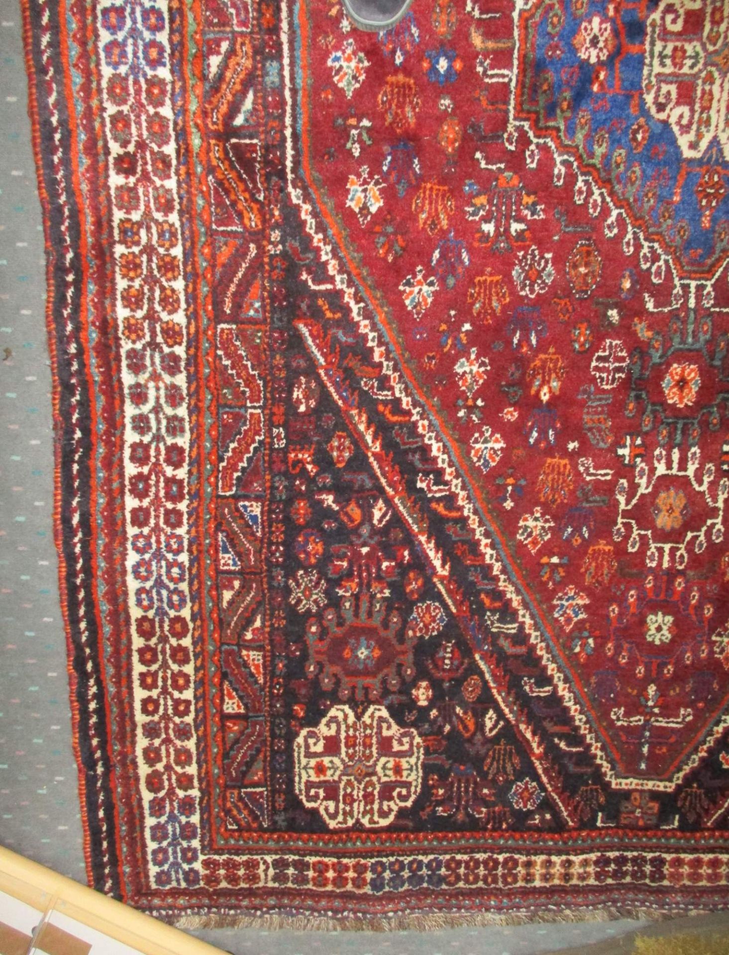 Ghaschgai, Persien, 178 x 225 cm - Image 6 of 9