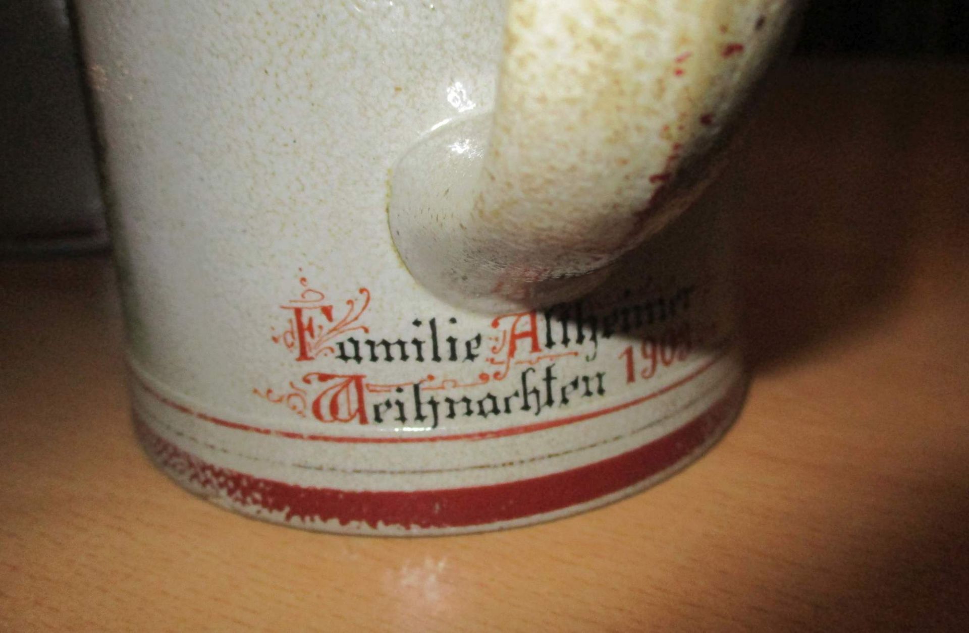 Bierkrüge mit Zinndeckeln, 2 Stück "Schlossbrauerei Odelzhausen" - Bild 6 aus 8