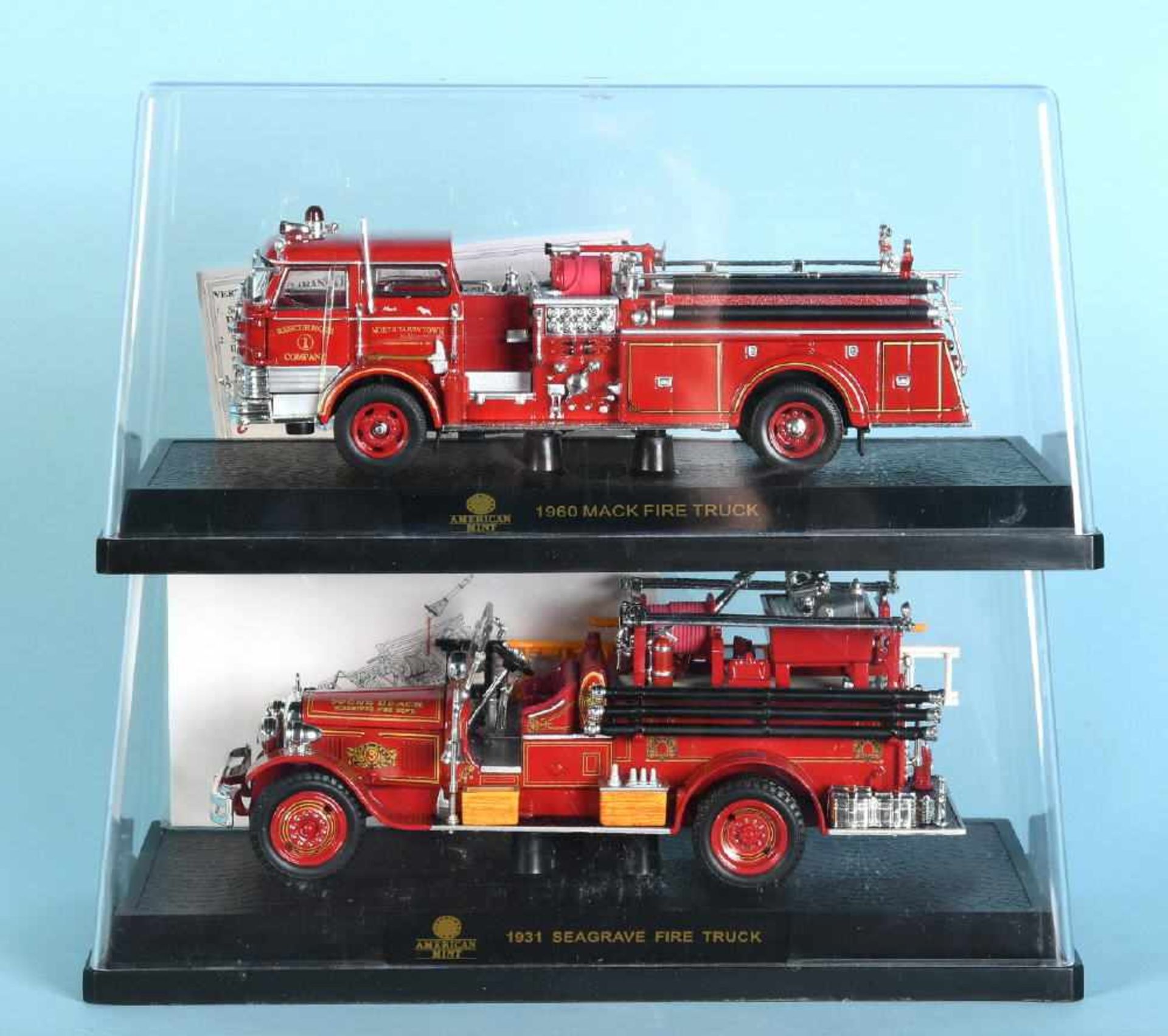 American Mint - Modellautos, 2 Stück "Feuerwehr"