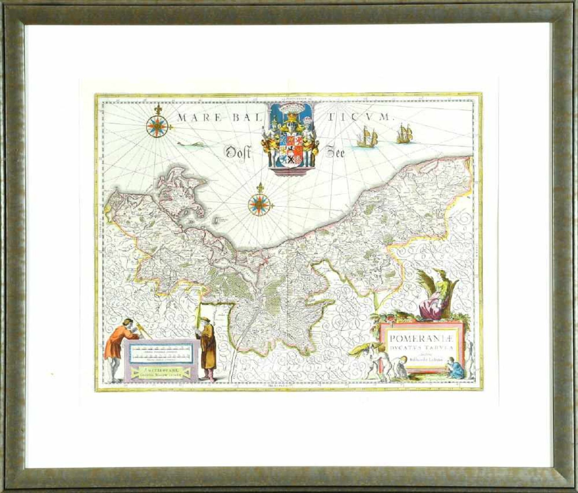 Landkarte "Pommern (Pomeraniae)"