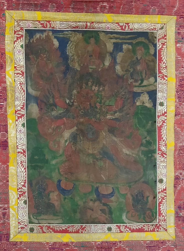 Sino-Tibetan, fine thangka, late 18th-early 19th cent.China - Image 3 of 4