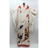 a vintage, 1960-70, Japanese, amazing, wedding kimono