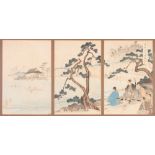 2 Japanese Meiji period woodcuts.