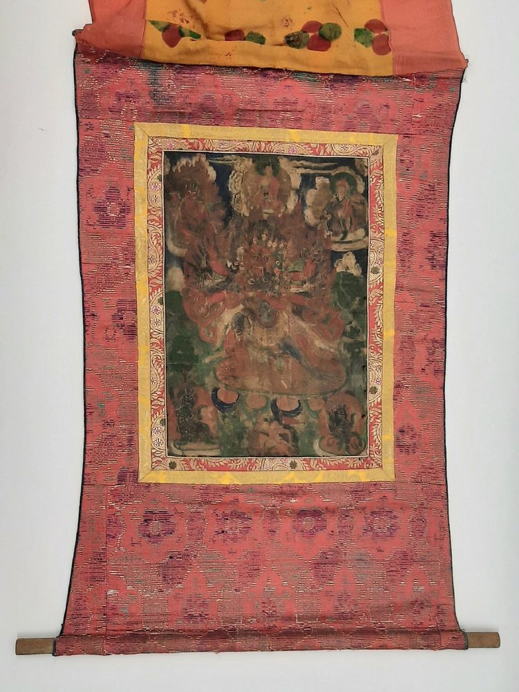 Sino-Tibetan, fine thangka, late 18th-early 19th cent.China