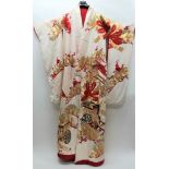 a vintage, 1960-70, Japanese, amazing, wedding kimono