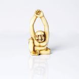 Antique Meiji period Netsuke of a sage