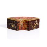 antique, Japanese lacquer box, . Meiji period