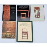 5 important catalogs and book Chinese furniture