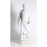 , Chinese, cultural revolution (1967) porcelain, portraying Mao as a young scholar