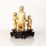 Antique Chinese Ivory Sculpture Early 20th Century