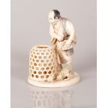 Antique Chinese Bone Statuette