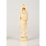 Old Chinese Bone Sculpture - Guanyin