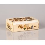 Japanese Bone Box Adorned w/ SHIBAYAMA Crafting