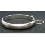 Silver HM bangle 15.8g