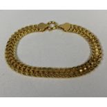 Silver gilt bracelet