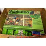 Large collection early 70s Subbuteo teams and displays