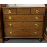 Set of Georgian drawers with key