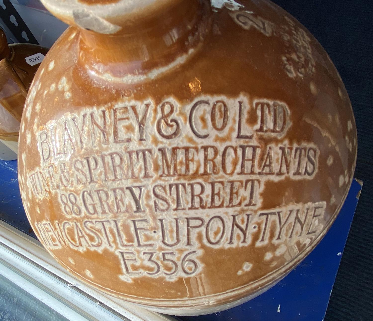 Blaney and Co Newcastle upon Tyne stoneware bottle - Image 2 of 2