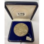 Sir Christopher Wren 6oz silver medallion