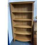 Set of shelves 6' high solid wood