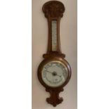 Banjo Anoroid Barometer with perfect mercury and ceramic dial