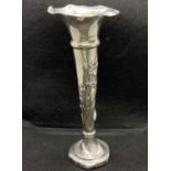 Silver candlestick Birmingham 1905