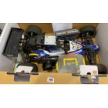 HPI baja petrol one fifth scale beach buggy capable of 60mph with spares and upgrades kits