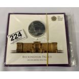 Buckingham Palace £100 fine silver coins 2015